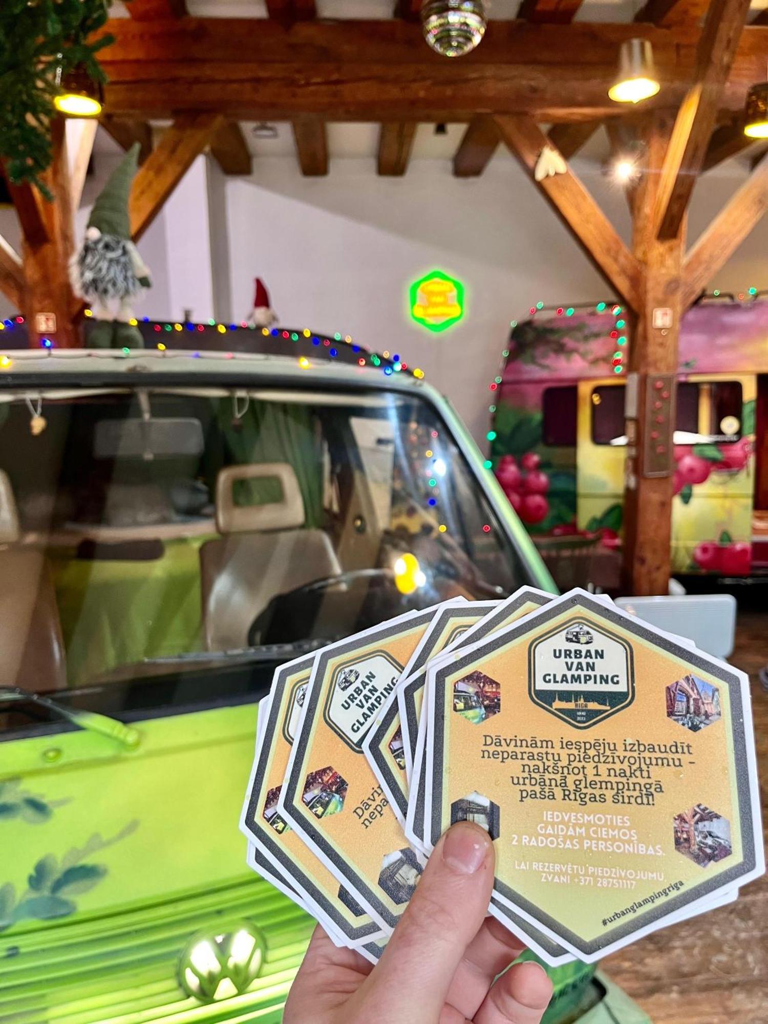 Urban Van Glamping Riga Ngoại thất bức ảnh