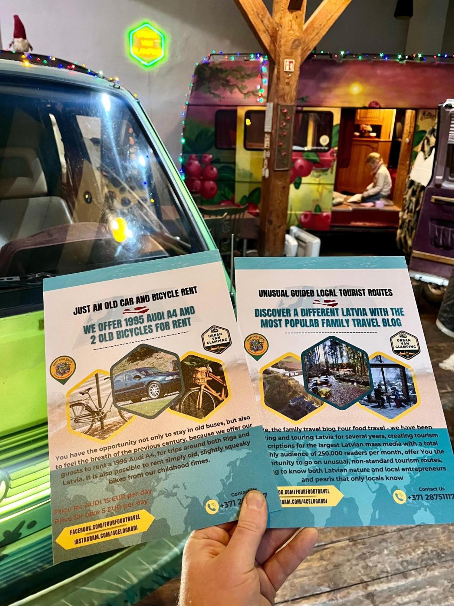 Urban Van Glamping Riga Ngoại thất bức ảnh